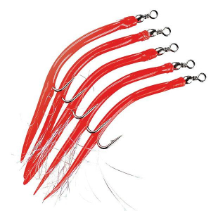 Fladen Gummi Makk 6/0 Red