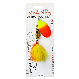 Блесна Fladen Maxximus Attracta Spinner 30гр (fluorod/fl)