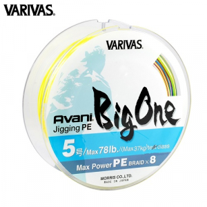 Плетеный шнур Varivas Avani Big One #3