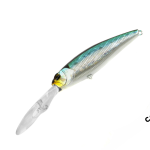 Воблер Tsuribito Deep Chok Long 80F col.005 Crash hg.Wakasagi