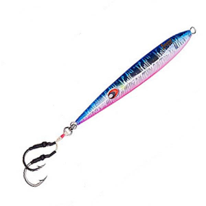 Пилькер Pro-Hunter Sword 250гр #02 Silver/Blue/Red belly