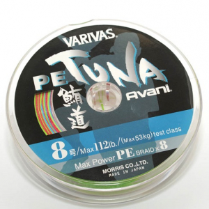 Плетеный шнур Varivas Pе TUNA #6