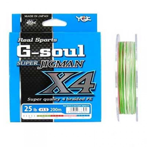 Плетеный шнур YGK G-Soul Super Jigman X4 #3 (300м)